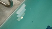 Cracked Pool Wall Step