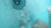 Cutting Pebble Stone Under water