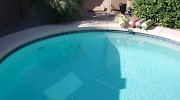 Small Rebar Rust Pool Stain